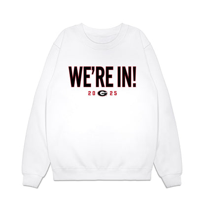 Georgia - NCAA Football : Braylon Conley - We're In Premium Crewneck Sweatshirt-0
