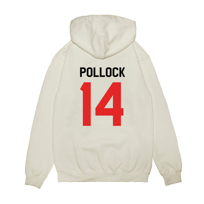 Texas Tech - NCAA Football : Brice Pollock - We're In Shersey Premium Hooded Sweatshirt-1