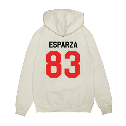 Texas Tech - NCAA Football : Jack Esparza - We're In Shersey Premium Hooded Sweatshirt-1