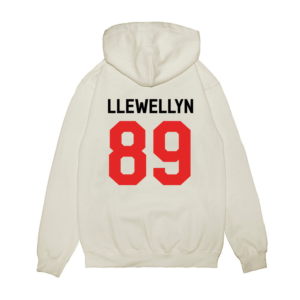 Texas Tech - NCAA Football : Jason Llewellyn - We're In Shersey Premium Hooded Sweatshirt-1
