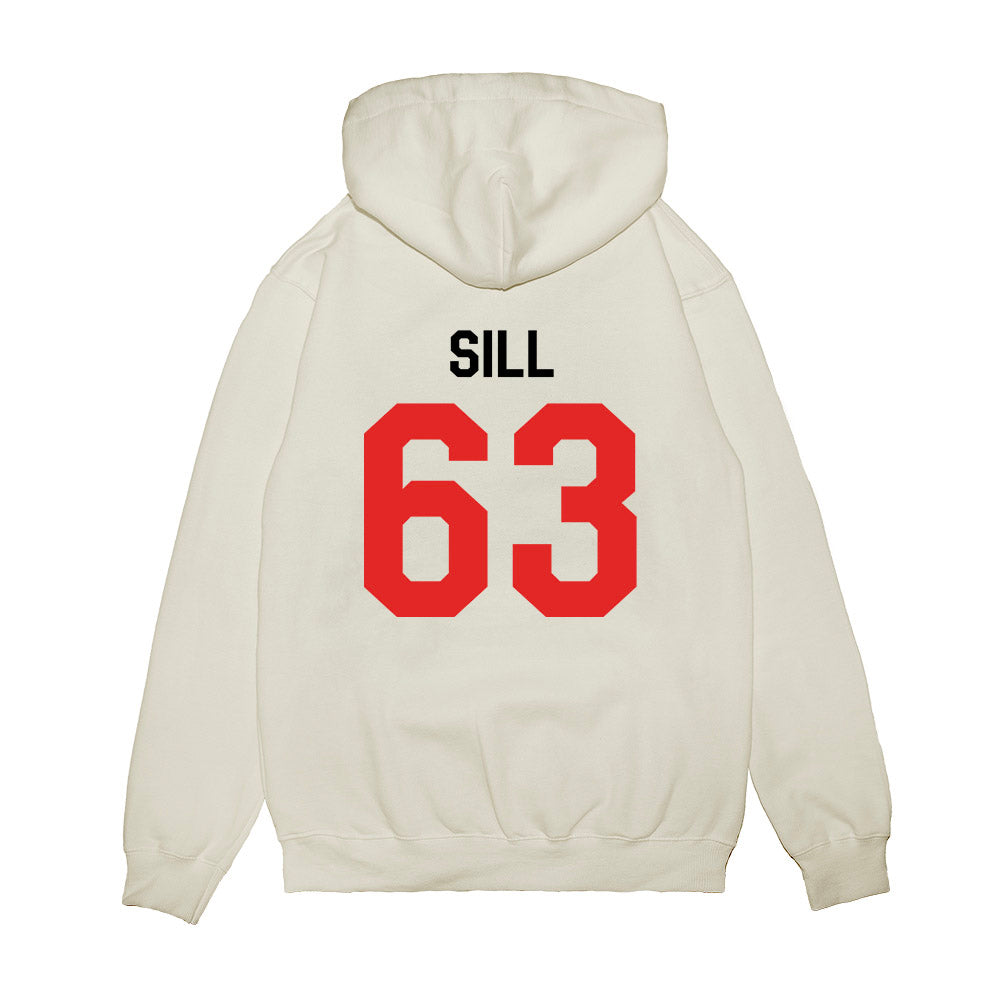 Texas Tech - NCAA Football : Daniel Sill - We're In Shersey Premium Hooded Sweatshirt-1