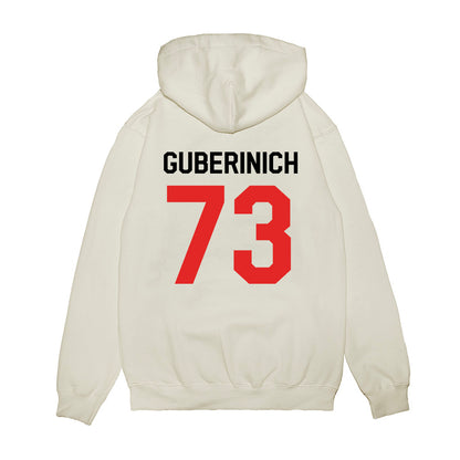 Texas Tech - NCAA Football : Danilo Guberinich - We're In Shersey Premium Hooded Sweatshirt-1