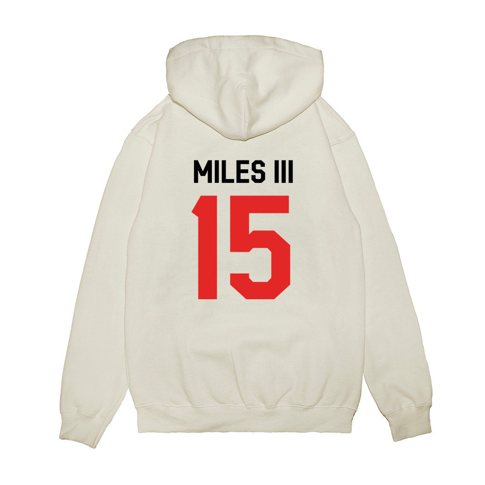 Texas Tech - NCAA Football : Oliver Miles III - We're In Shersey Premium Hooded Sweatshirt-1
