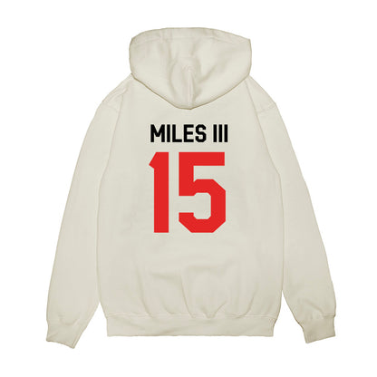 Texas Tech - NCAA Football : Oliver Miles III - We're In Shersey Premium Hooded Sweatshirt-1