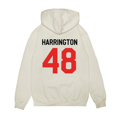 Texas Tech - NCAA Football : Stone Harrington - We're In Shersey Premium Hooded Sweatshirt-1