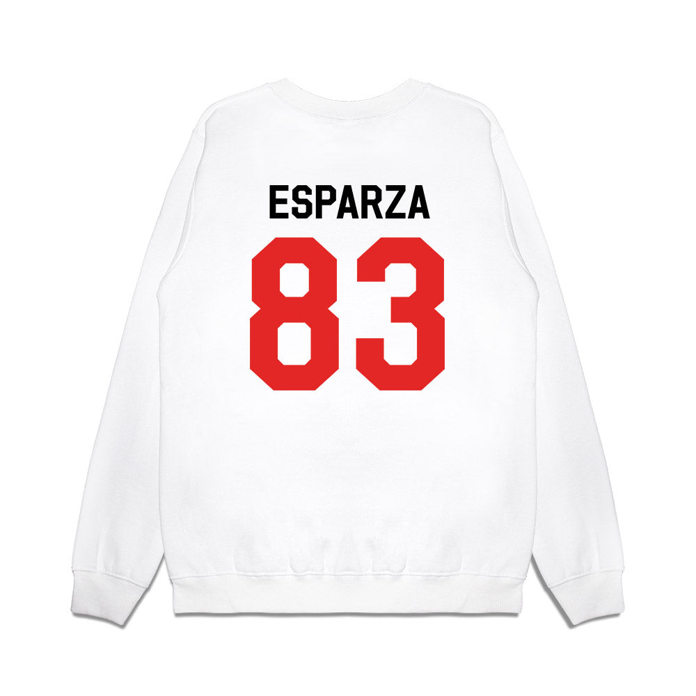 Texas Tech - NCAA Football : Jack Esparza - We're In Shersey Premium Crewneck Sweatshirt-1