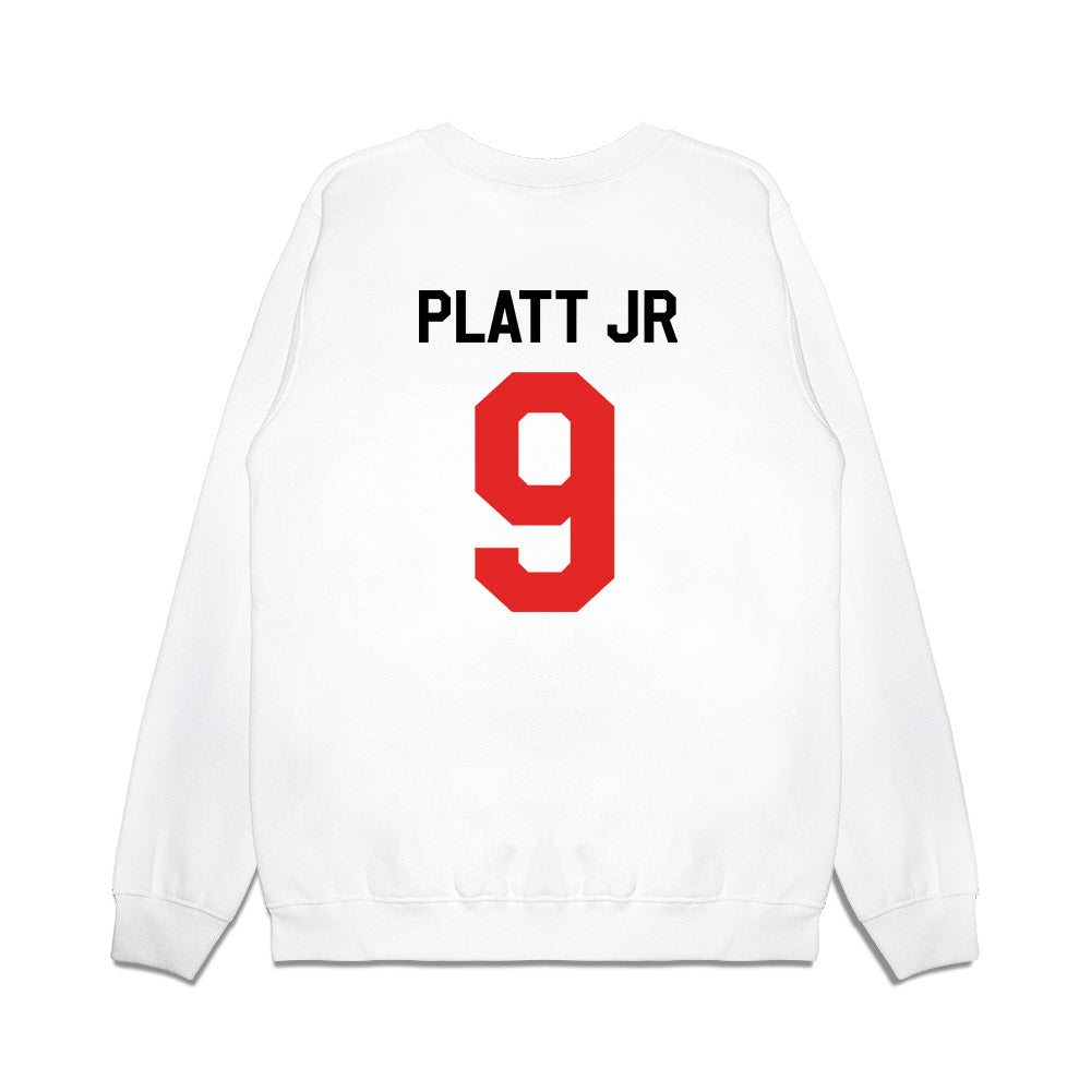 Texas Tech - NCAA Football : Corey Platt Jr - We're In Shersey Premium Crewneck Sweatshirt-1