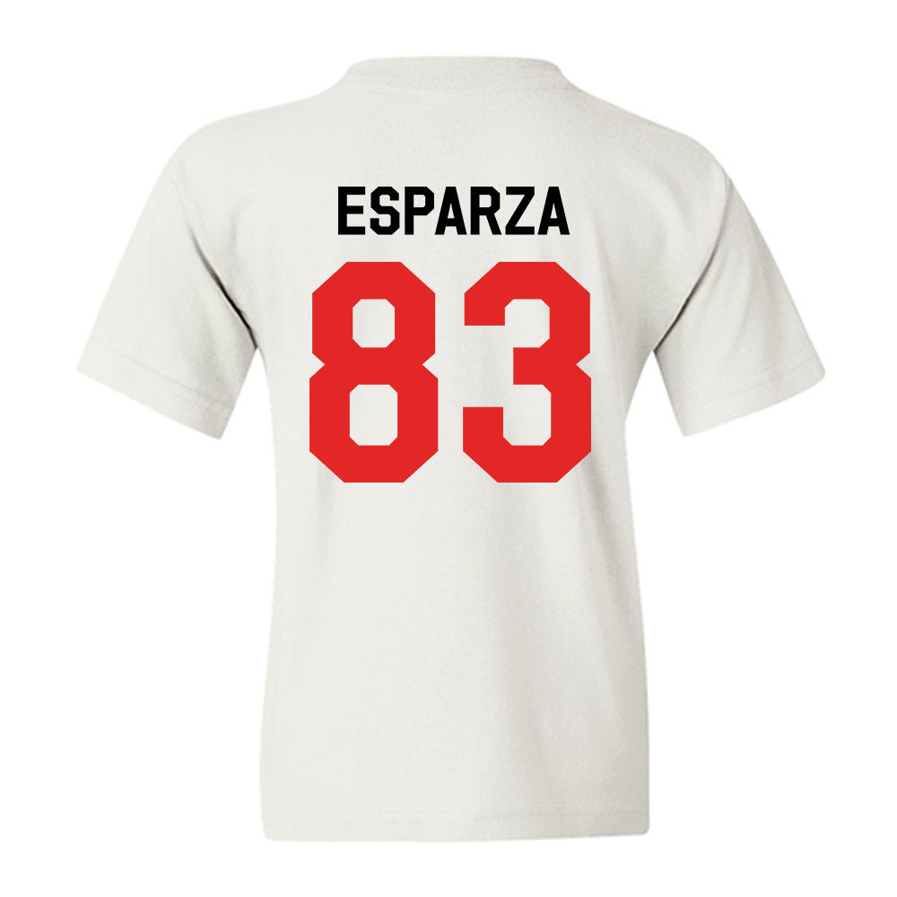 Texas Tech - NCAA Football : Jack Esparza - We're In Shersey Youth T-Shirt-1