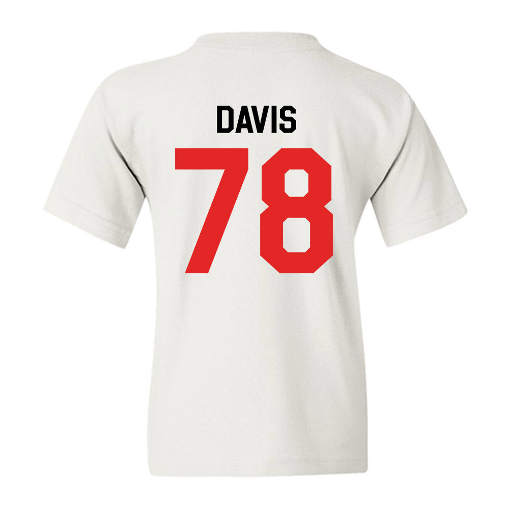 Texas Tech - NCAA Football : Ellis Davis - We're In Shersey Youth T-Shirt-1