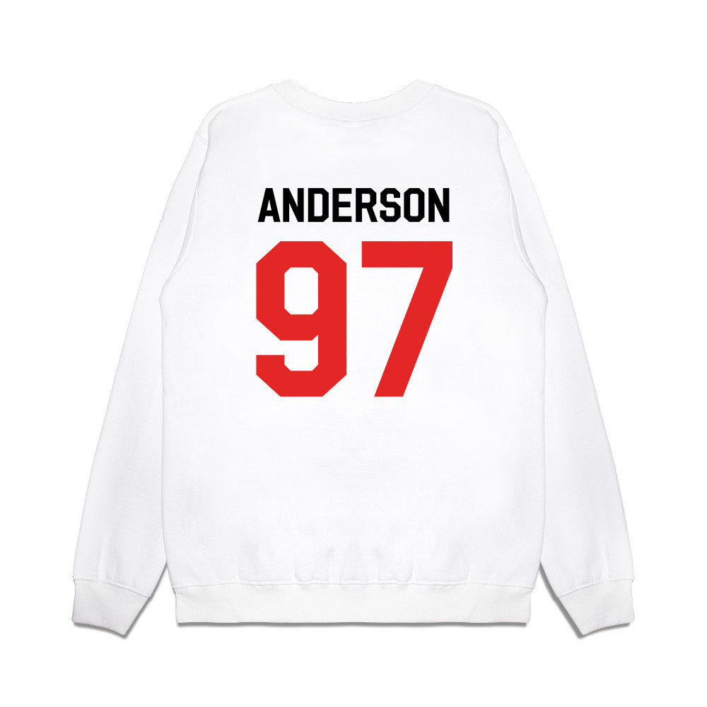 Texas Tech - NCAA Football : Charles Anderson - We're In Shersey Premium Crewneck Sweatshirt-1