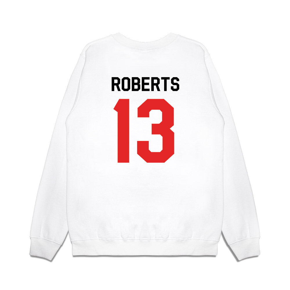 Texas Tech - NCAA Football : Ben Roberts - We're In Shersey Premium Crewneck Sweatshirt-1