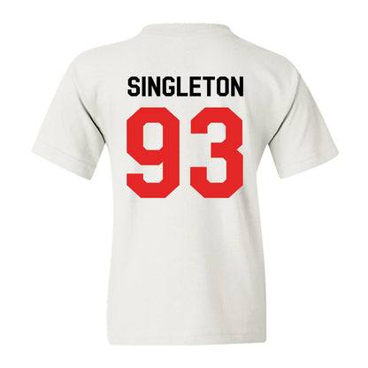 Texas Tech - NCAA Football : Dylan Singleton - We're In Shersey Youth T-Shirt-1