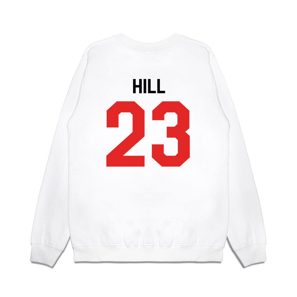 Texas Tech - NCAA Football : Adam Hill - We're In Shersey Premium Crewneck Sweatshirt-1