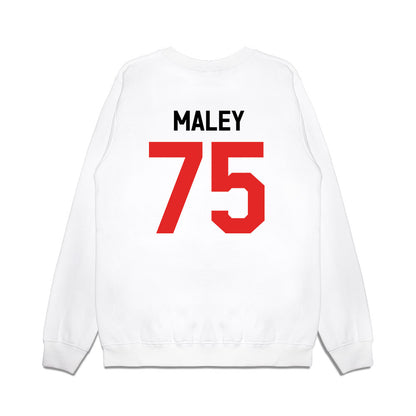 Texas Tech - NCAA Football : Garin Maley - We're In Shersey Premium Crewneck Sweatshirt-1