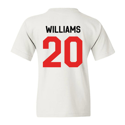 Texas Tech - NCAA Football : J'koby Williams - We're In Shersey Youth T-Shirt-1