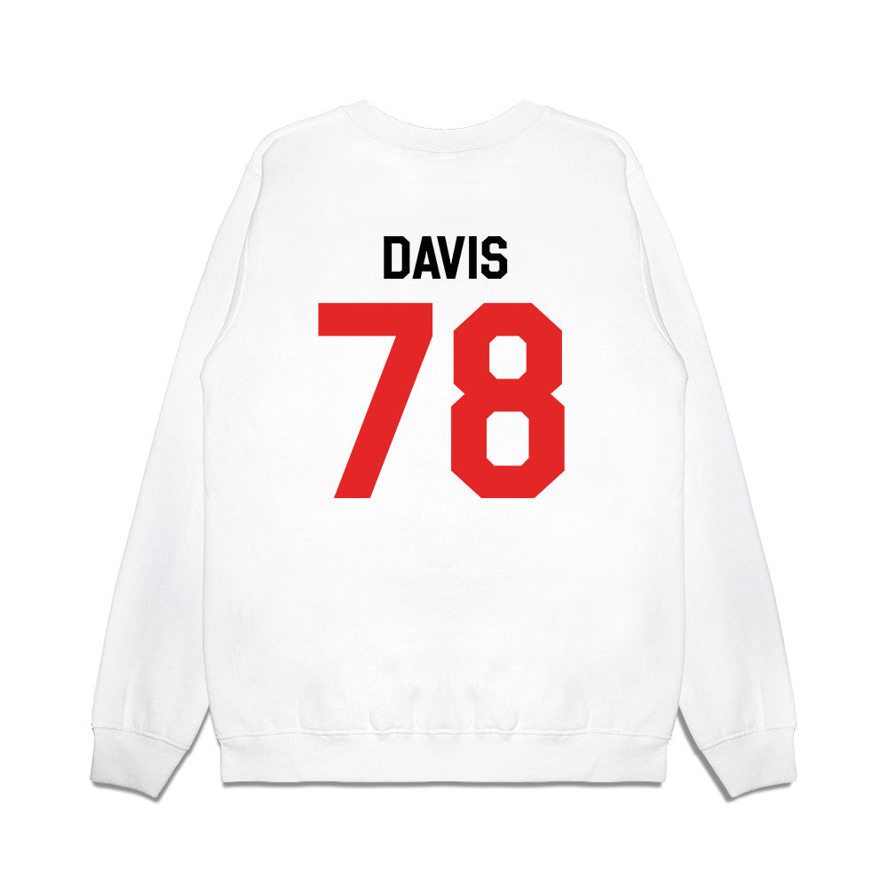 Texas Tech - NCAA Football : Ellis Davis - We're In Shersey Premium Crewneck Sweatshirt-1