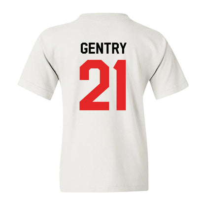 Texas Tech - NCAA Football : Tristian Gentry - We're In Shersey Youth T-Shirt-1