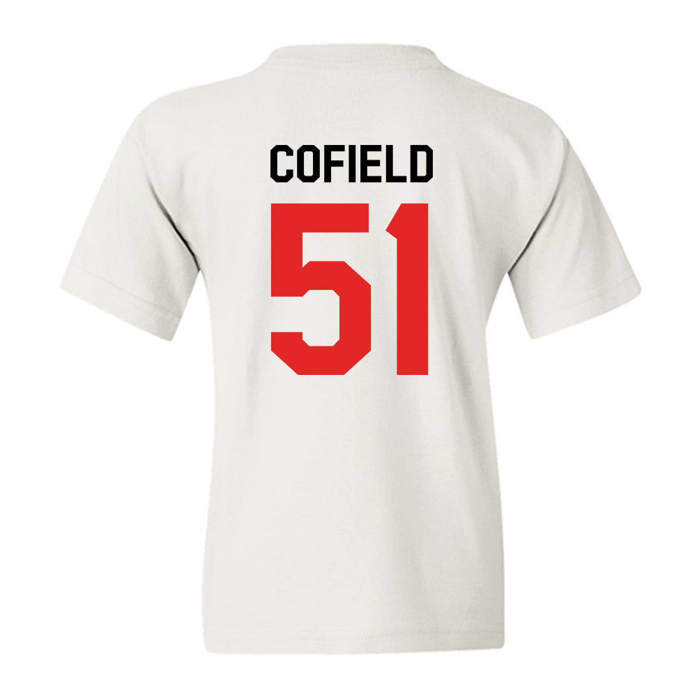 Texas Tech - NCAA Football : Jayden Cofield - We're In Shersey Youth T-Shirt-1