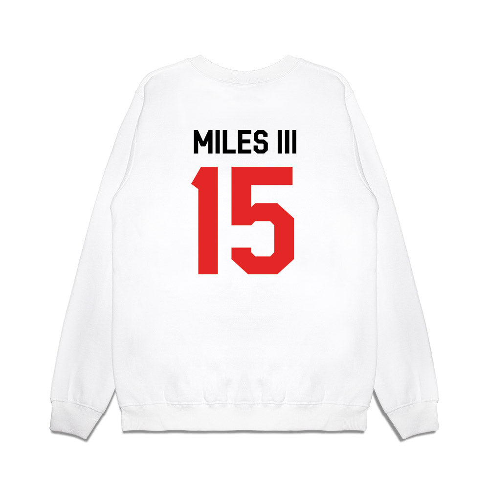 Texas Tech - NCAA Football : Oliver Miles III - We're In Shersey Premium Crewneck Sweatshirt-1