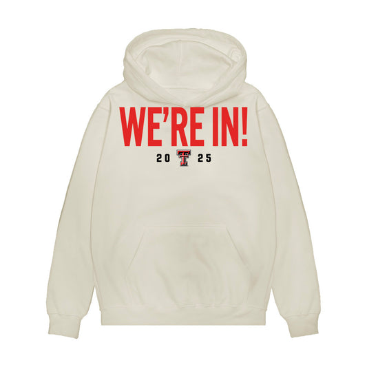 Texas Tech - NCAA Football : Ren Brown - We're In Shersey Premium Hooded Sweatshirt-0