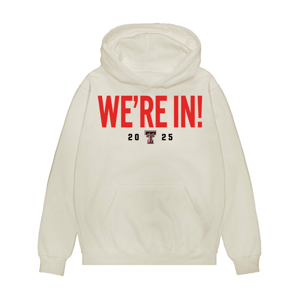 Texas Tech - NCAA Football : Patrick McMath - We're In Shersey Premium Hooded Sweatshirt-0