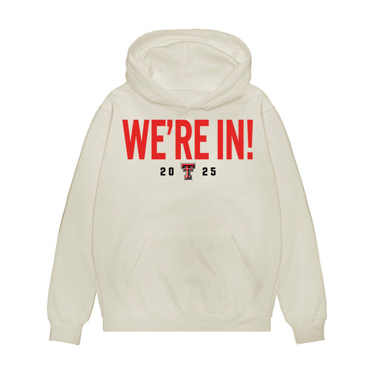 Texas Tech - NCAA Football : Danilo Guberinich - We're In Shersey Premium Hooded Sweatshirt-0
