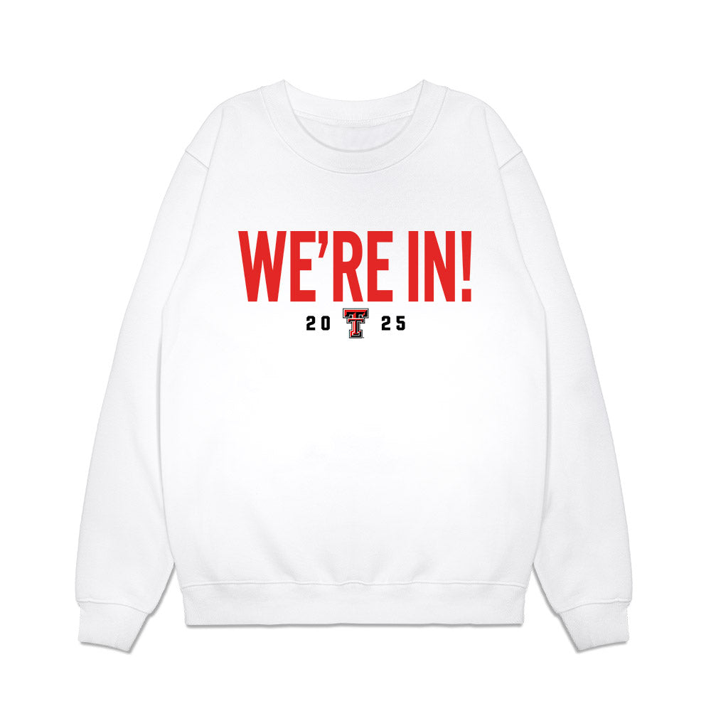 Texas Tech - NCAA Football : J'koby Williams - We're In Shersey Premium Crewneck Sweatshirt-0