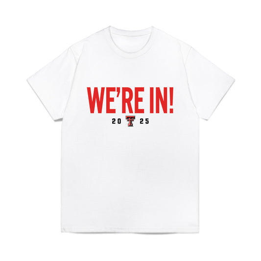 Texas Tech - NCAA Football : Jason Llewellyn - We're In Shersey Comfort Colors T-Shirt-0