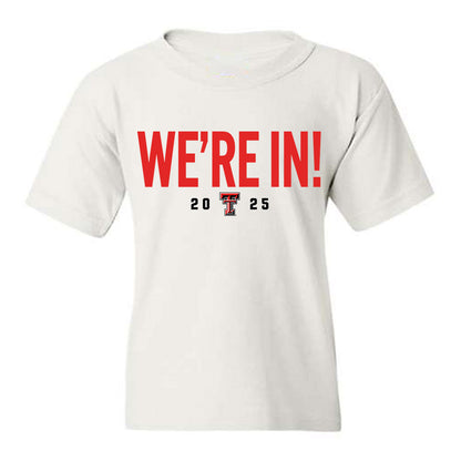 Texas Tech - NCAA Football : Patrick McMath - We're In Shersey Youth T-Shirt-0