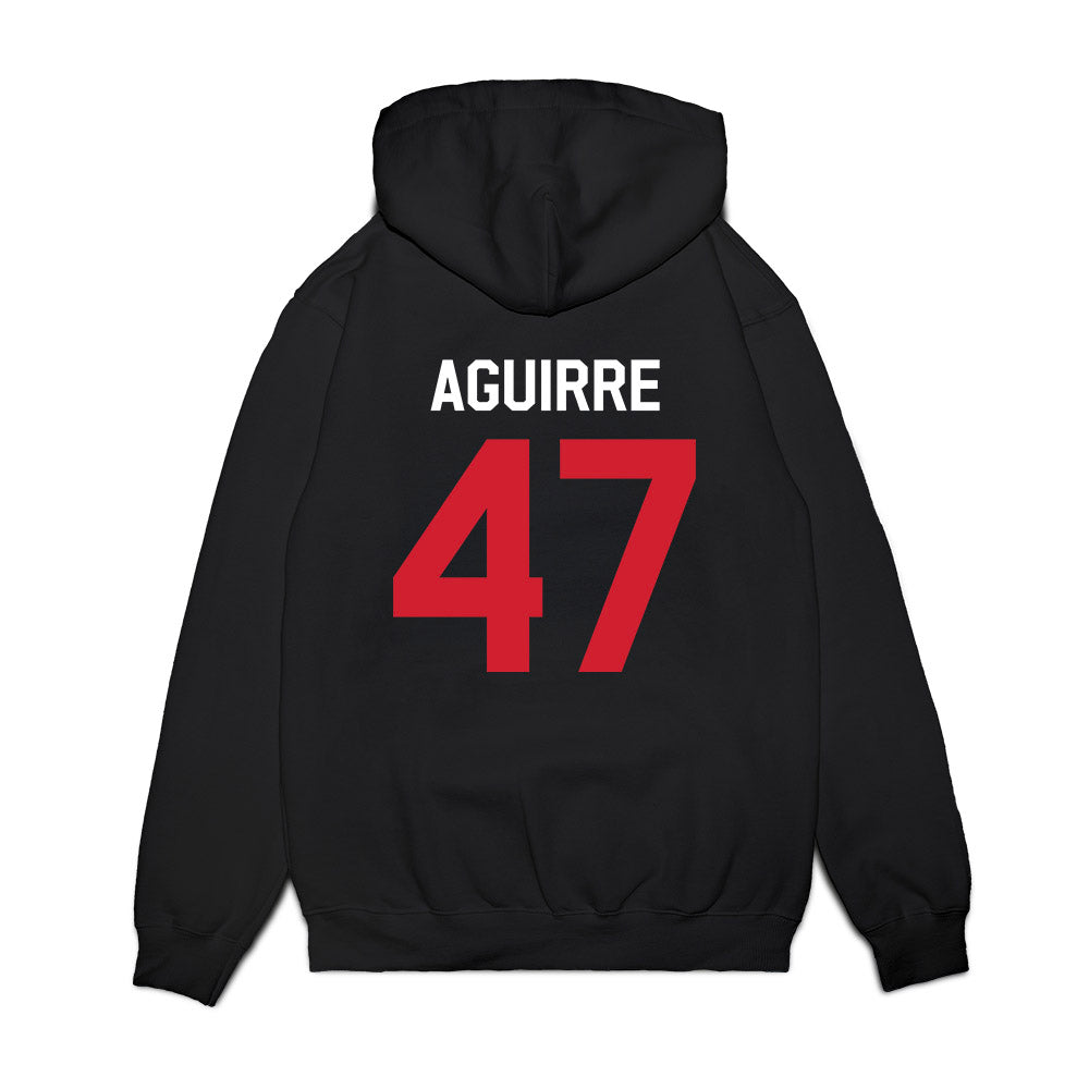 Ole Miss - NCAA Football : Anthony Aguirre - We're In Premium Hooded Sweatshirt-1