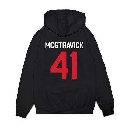 Ole Miss - NCAA Football : Peter Mcstravick - We're In Premium Hooded Sweatshirt-1