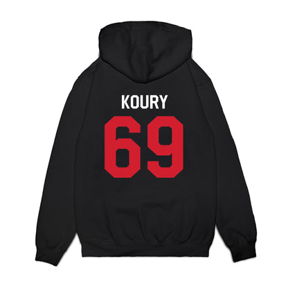Ole Miss - NCAA Football : Joe Koury - We're In Premium Hooded Sweatshirt-1