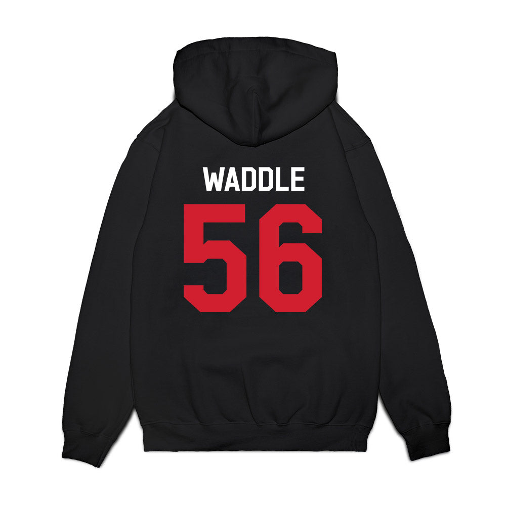 Ole Miss - NCAA Football : Mason Waddle - We're In Premium Hooded Sweatshirt-1
