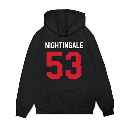 Ole Miss - NCAA Football : Trey Nightingale - We're In Premium Hooded Sweatshirt-1