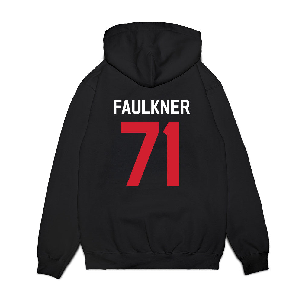 Ole Miss - NCAA Football : Emanuel Faulkner - We're In Premium Hooded Sweatshirt-1