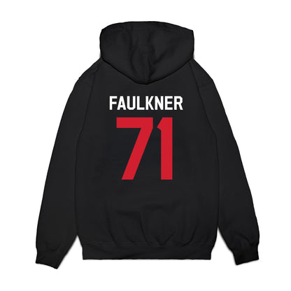 Ole Miss - NCAA Football : Emanuel Faulkner - We're In Premium Hooded Sweatshirt-1