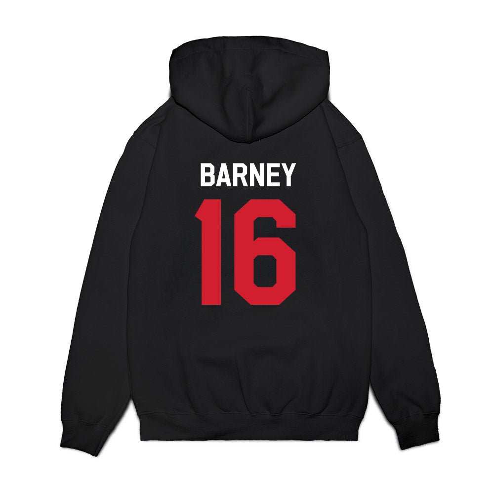 Ole Miss - NCAA Football : Dorian Barney - We're In Premium Hooded Sweatshirt-1