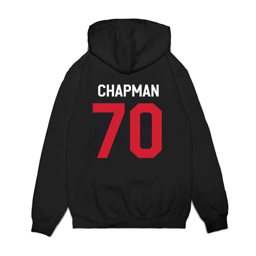 Ole Miss - NCAA Football : Jalan Chapman - We're In Premium Hooded Sweatshirt-1