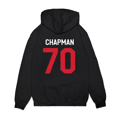 Ole Miss - NCAA Football : Jalan Chapman - We're In Premium Hooded Sweatshirt-1