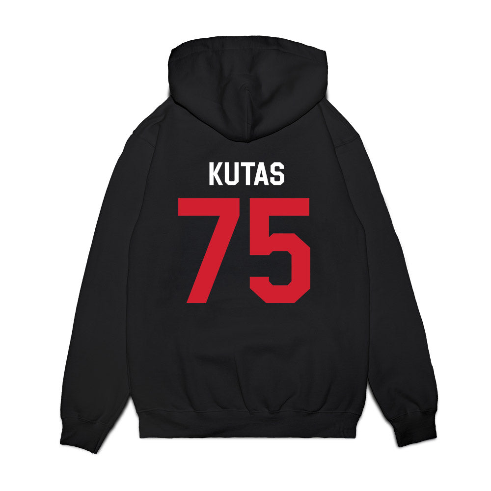 Ole Miss - NCAA Football : Patrick Kutas - We're In Premium Hooded Sweatshirt-1