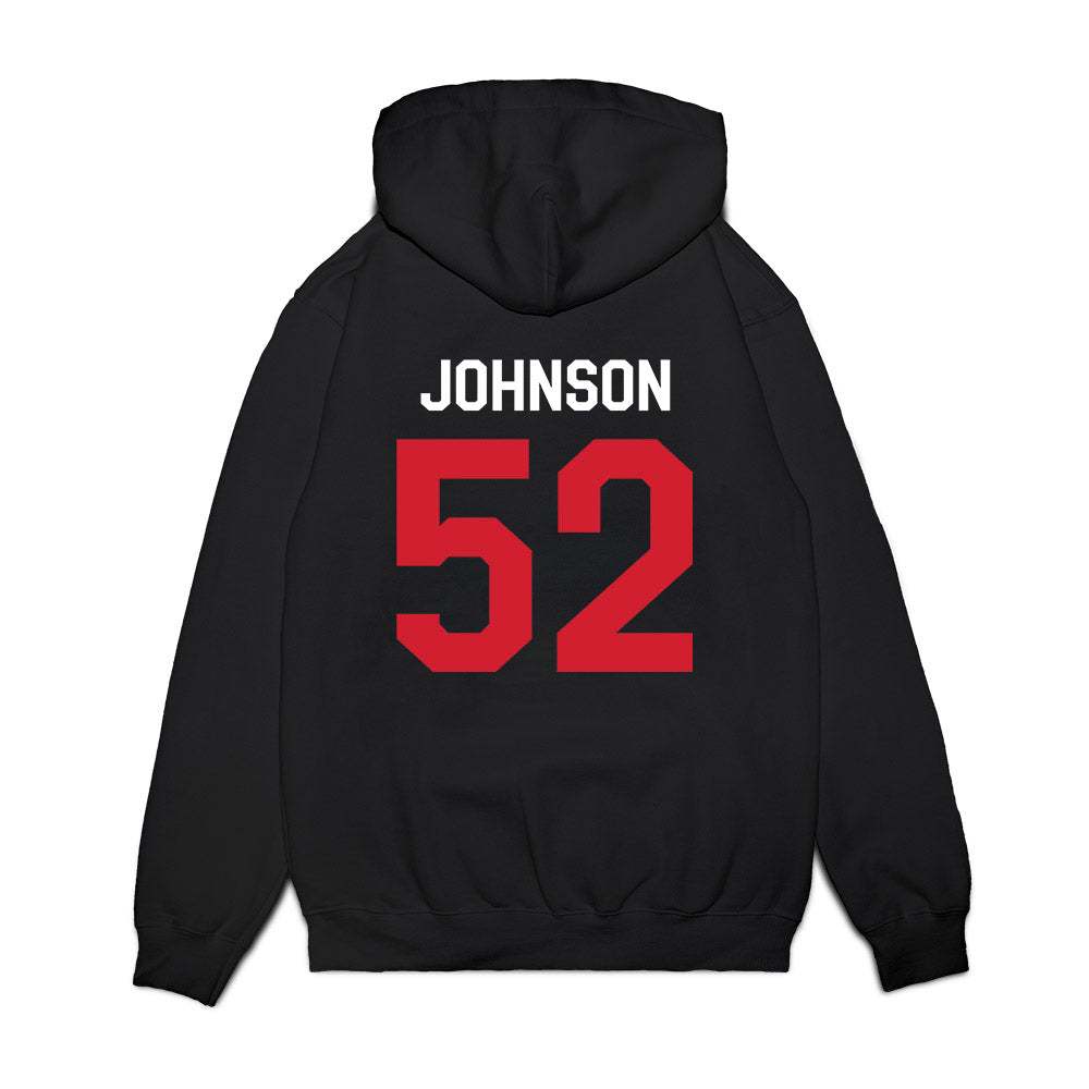 Ole Miss - NCAA Football : Cooper Johnson - We're In Premium Hooded Sweatshirt-1