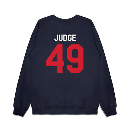 Ole Miss - NCAA Football : Sean Judge - We're In Premium Crewneck Sweatshirt-1