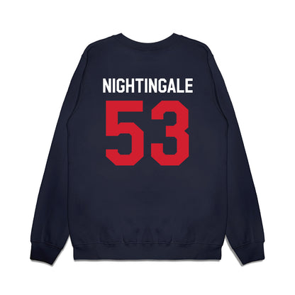 Ole Miss - NCAA Football : Trey Nightingale - We're In Premium Crewneck Sweatshirt-1