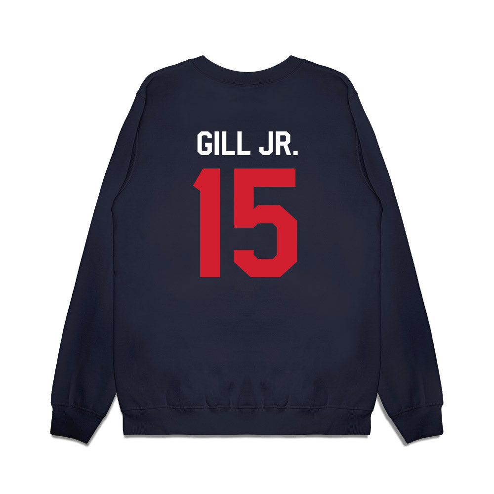 Ole Miss - NCAA Football : Darrell Gill Jr. - We're In Premium Crewneck Sweatshirt-1