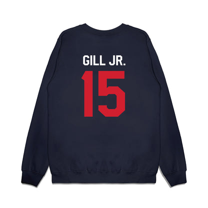Ole Miss - NCAA Football : Darrell Gill Jr. - We're In Premium Crewneck Sweatshirt-1