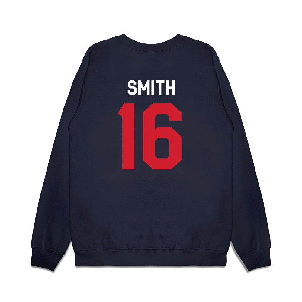 Ole Miss - NCAA Football : Maealiuaki Smith - We're In Premium Crewneck Sweatshirt-1