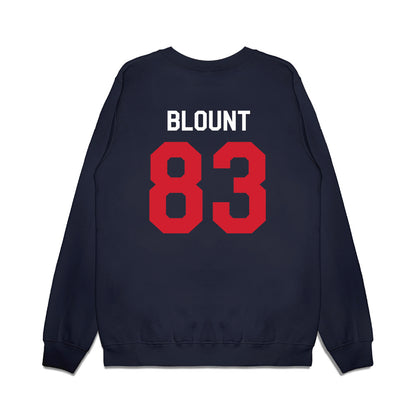 Ole Miss - NCAA Football : Levi Blount - We're In Premium Crewneck Sweatshirt-1