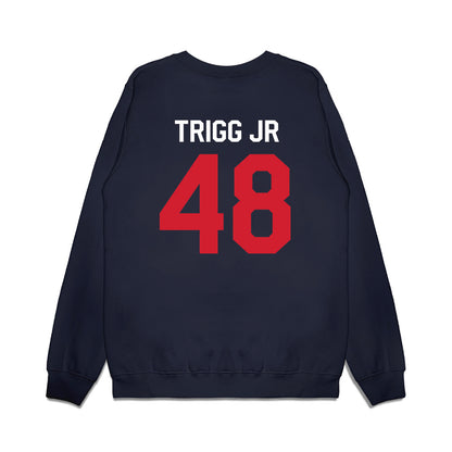 Ole Miss - NCAA Football : Mark Trigg Jr - We're In Premium Crewneck Sweatshirt-1