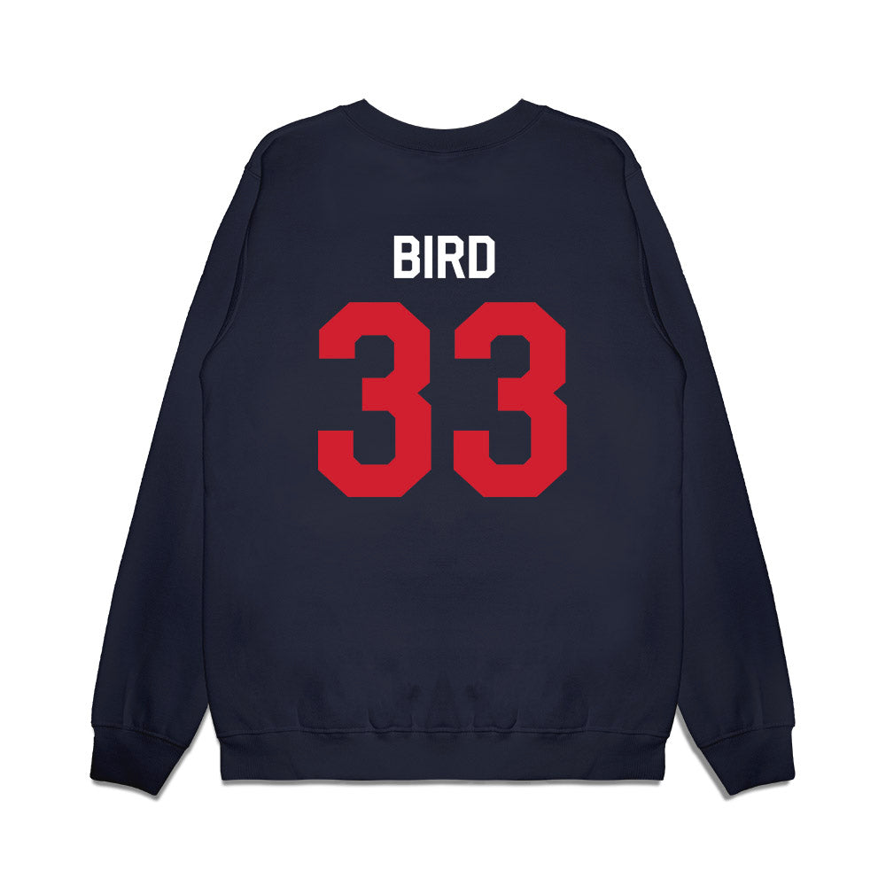 Ole Miss - NCAA Football : Oscar Bird - We're In Premium Crewneck Sweatshirt-1