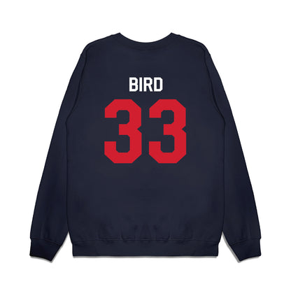 Ole Miss - NCAA Football : Oscar Bird - We're In Premium Crewneck Sweatshirt-1